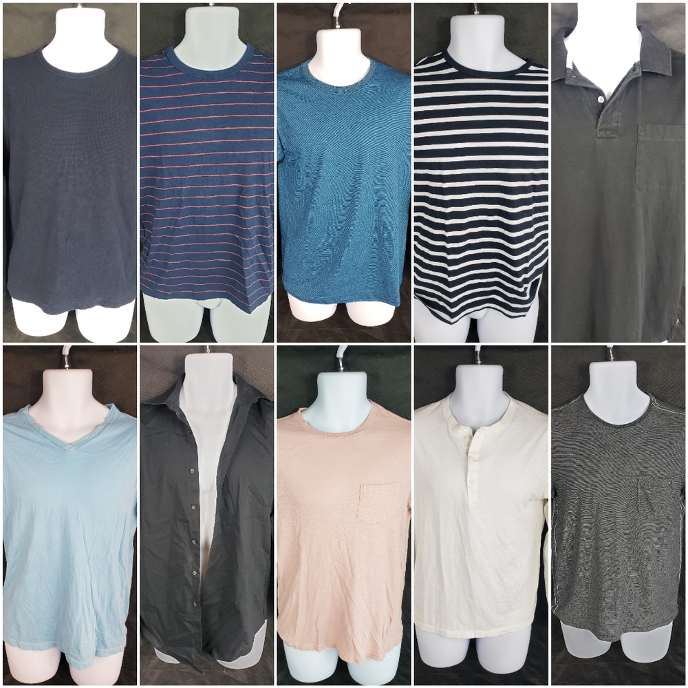 Mens 11 piece clothing lot size small